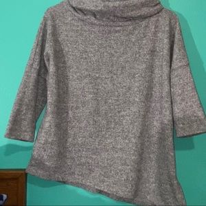 Scooped Turtleneck sweater